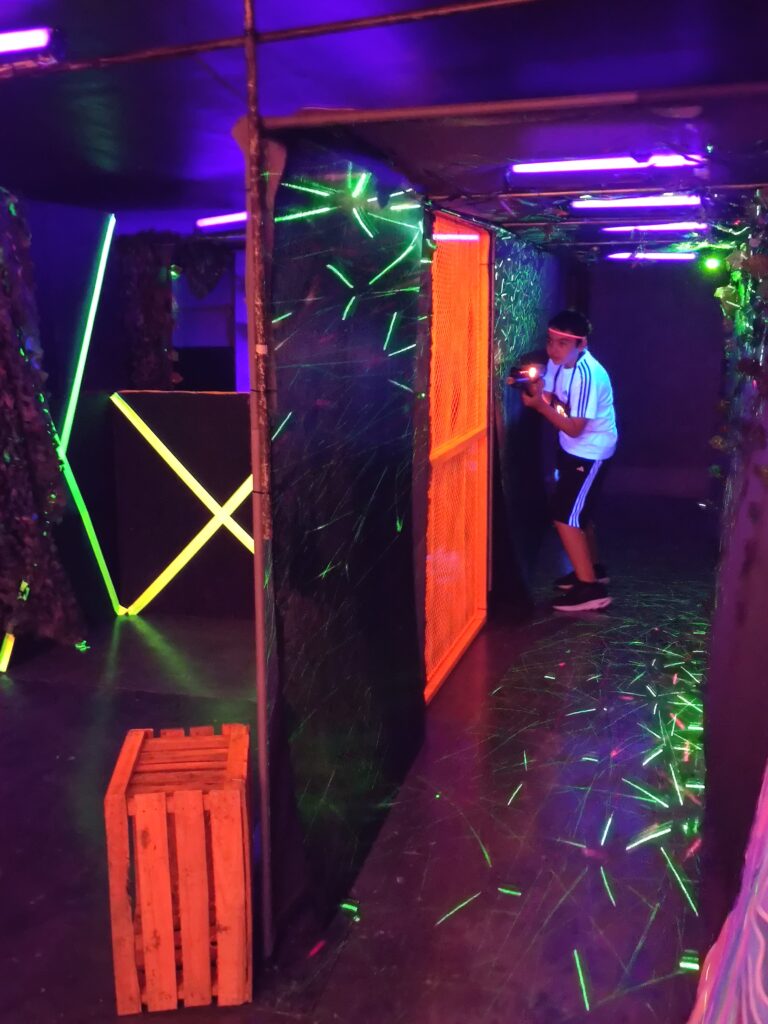 Laser tag arena